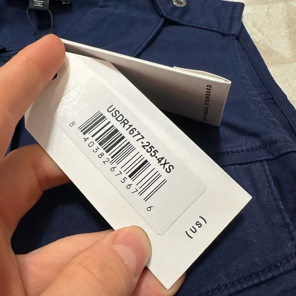 Universal standard denim sleeveless collared button down belted midi dress - Picture 3 of 3